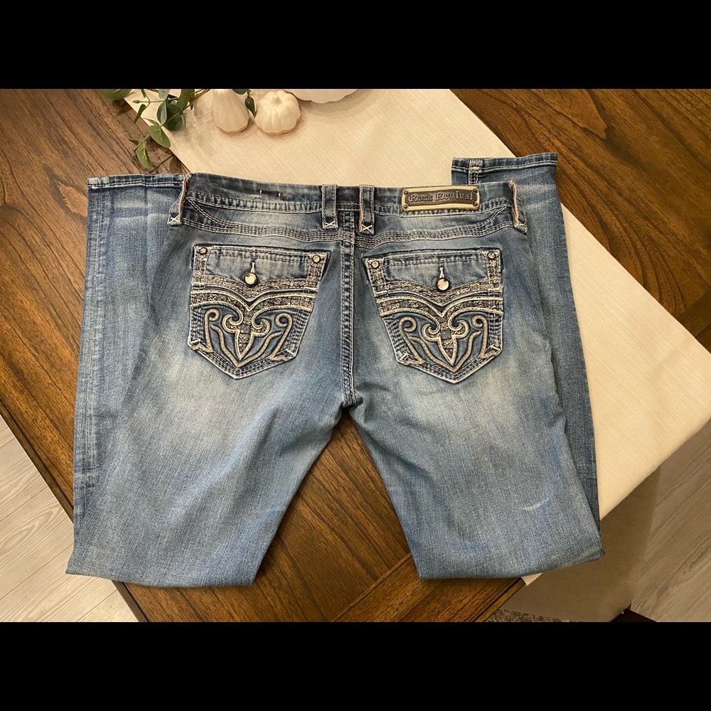 Women’s Rock Revival Skinny Jean Sz31